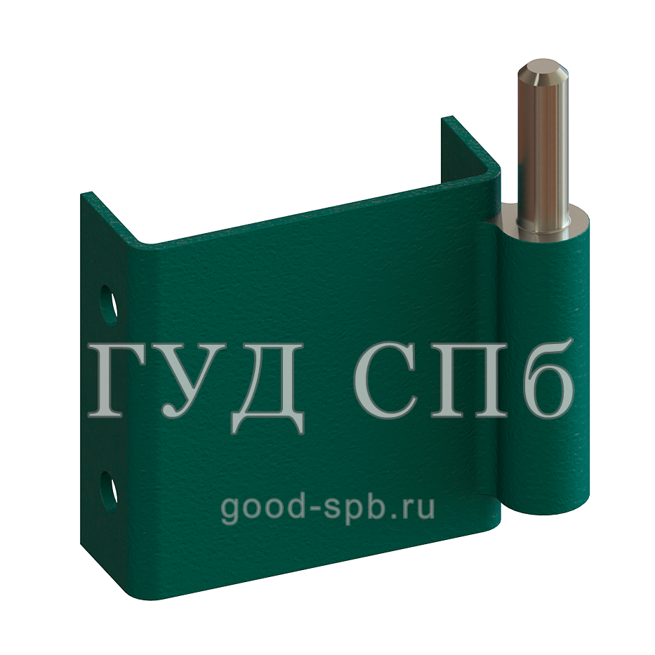 картинка Комплект ГУД петель калитка 60, цинк+ППК (2 шт)