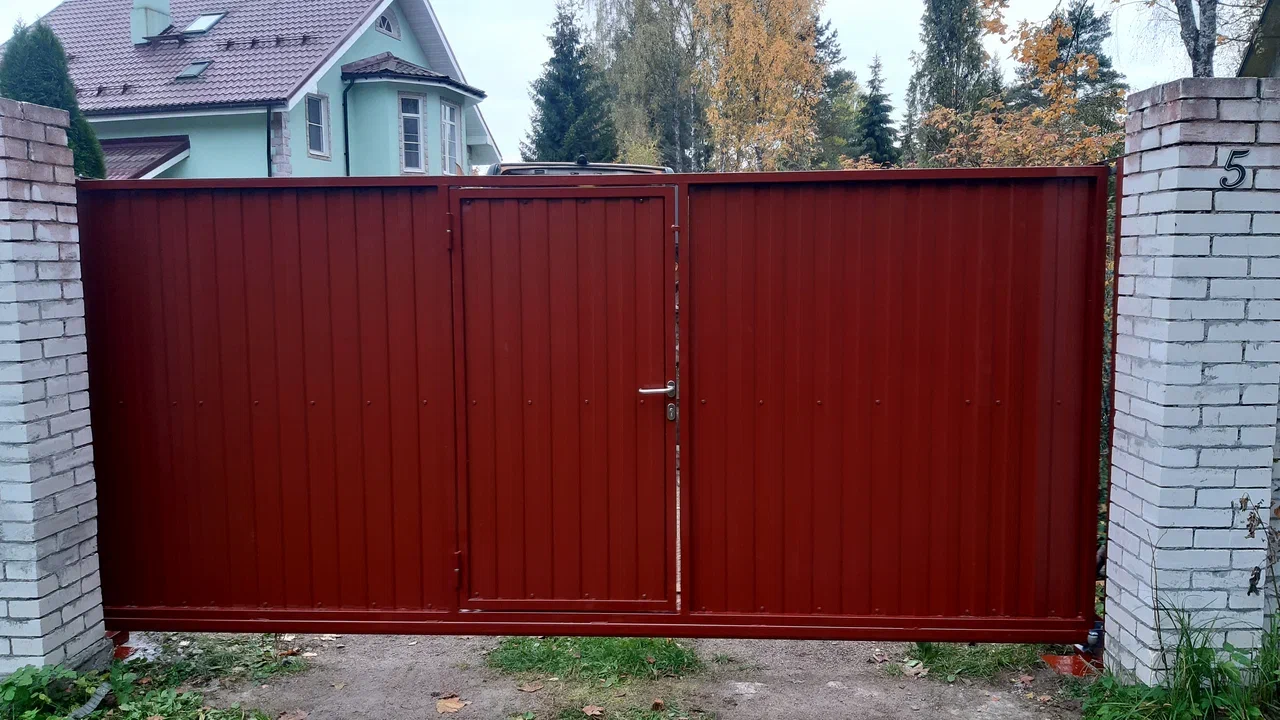 Забор из профнастила Эконом