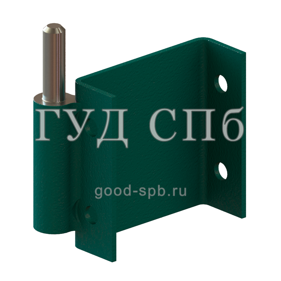 картинка Комплект ГУД петель калитка 60, цинк+ППК (2 шт)