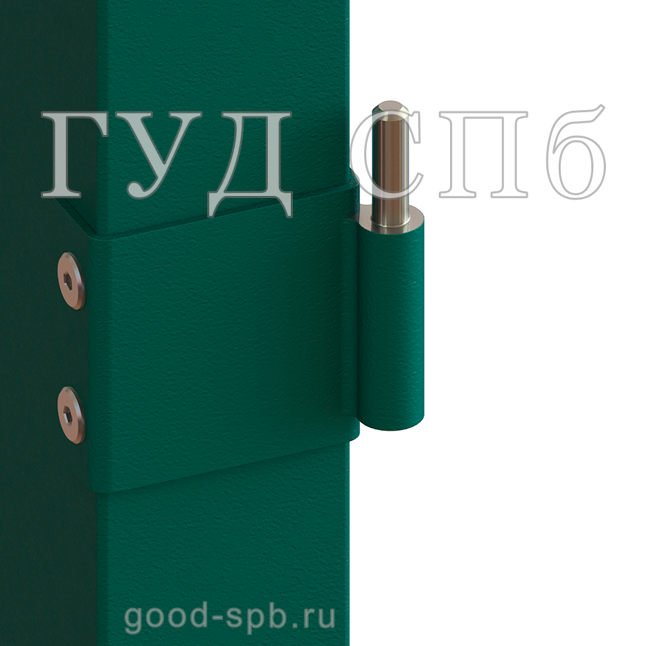 картинка Комплект ГУД петель калитка 60, цинк+ППК (2 шт)
